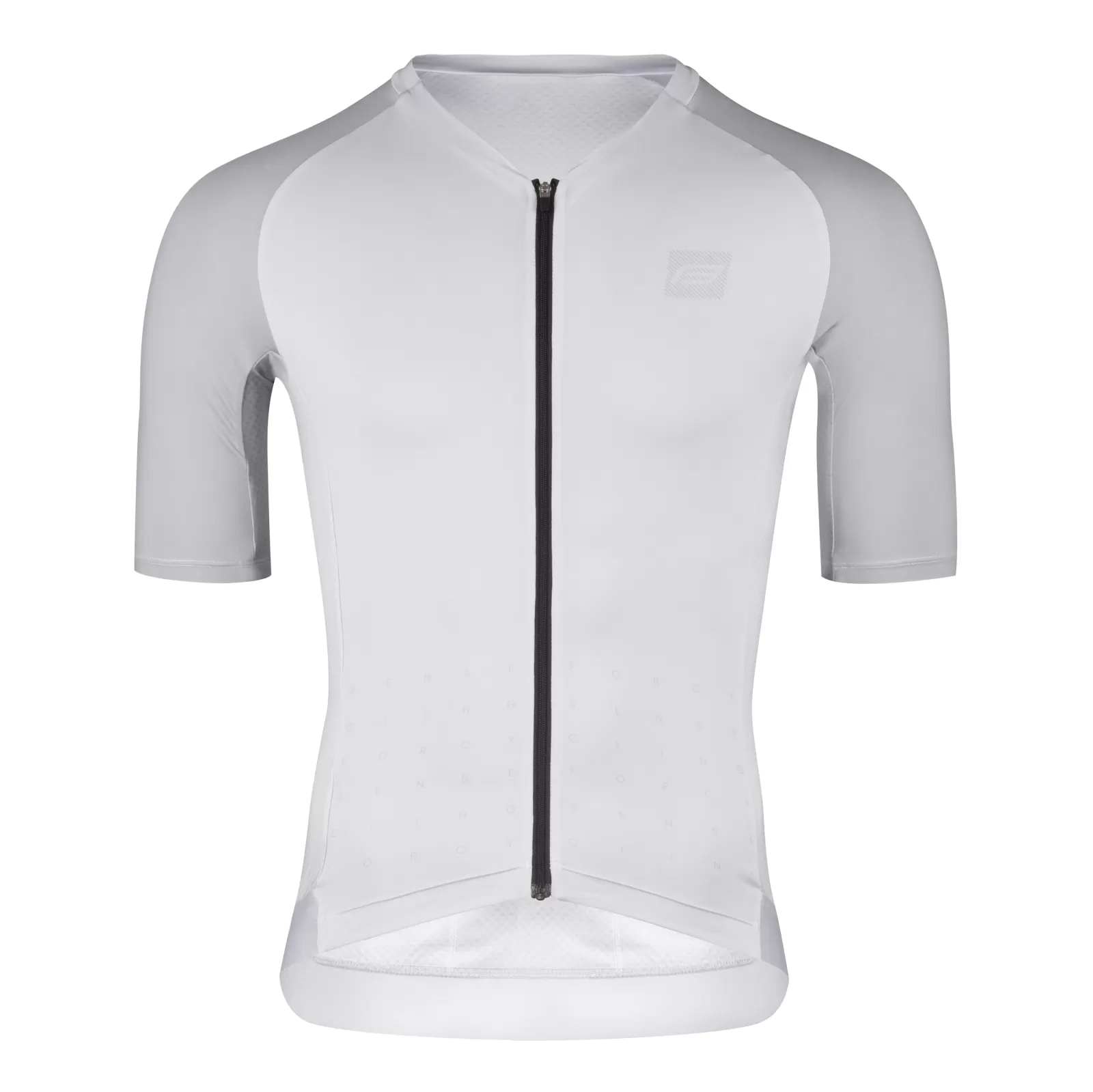 dres FORCE SCRIPT kr. rukáv, světle šedý L