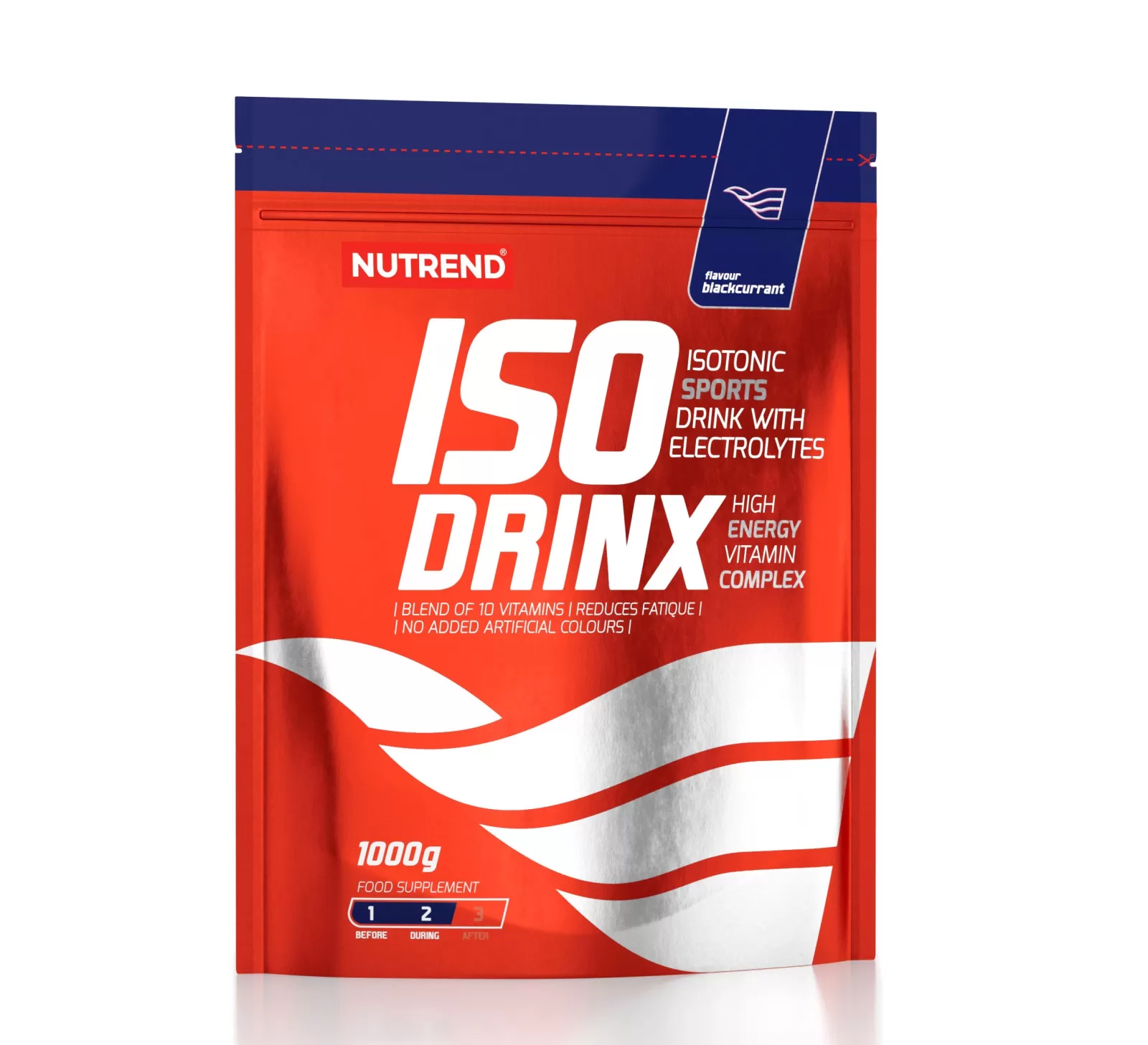 Isodrinx, sáček, 1000 g černý rybíz NUTREND