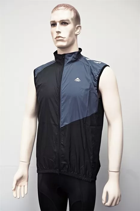 MERIDA - Vesta pánská LIPARI černo-šedá L