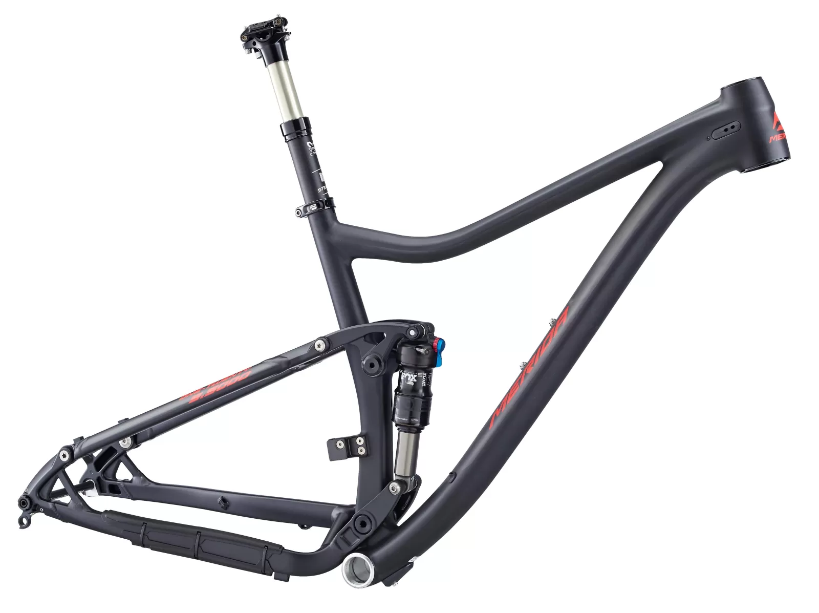 Rám ONE-TWENTY 9.5000 Matt UD/Black(red) L MERIDA