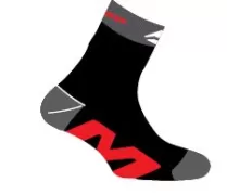 MERIDA - Ponožky 204 černo/červené S