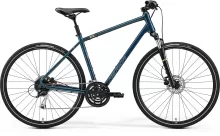 MERIDA CROSSWAY 100 Teal-Blue(Silver-Blue/Lime) M(51)