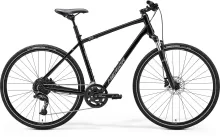 MERIDA CROSSWAY 300 Glossy Black(Silver) L