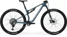 MERIDA NINETY-SIX RC XT Silk Steel Blue(Black/Silver) L