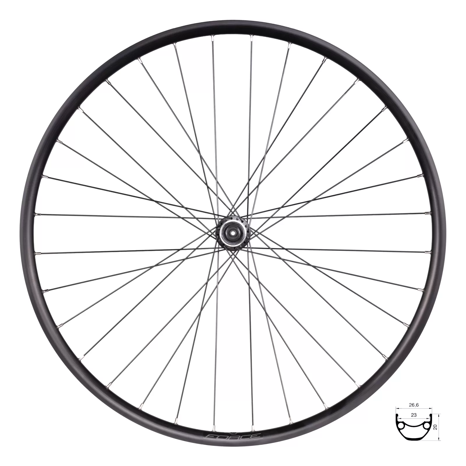 kolo přední FORCE XC DISC 622x23 TX505-CL 32d