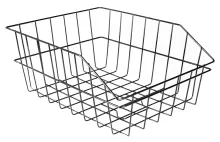 koš na zadní nosič velký-XXL, černý FORCE