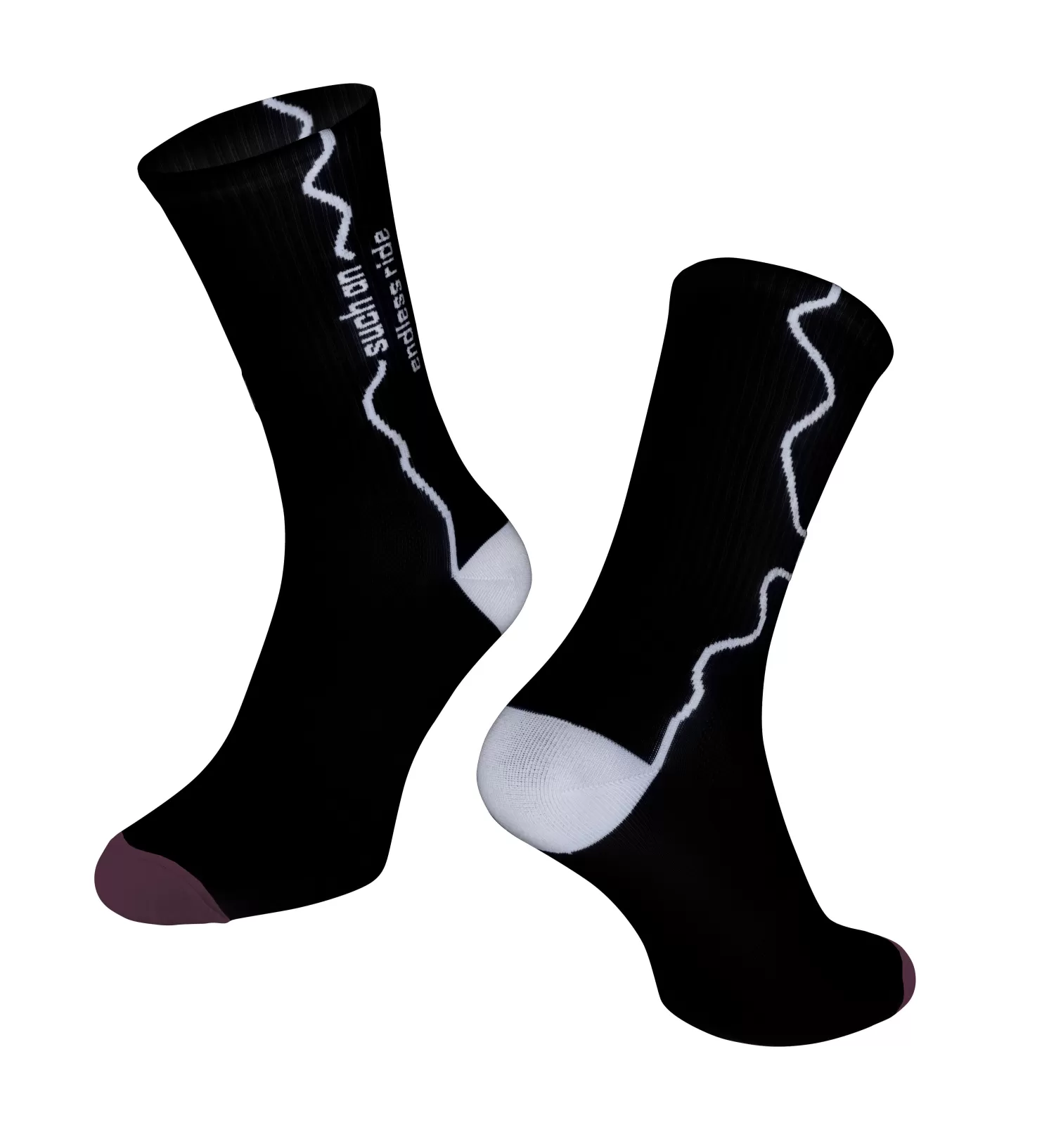 ponožky FORCE ENDLESS, krémové S-M/36-41