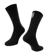 ponožky FORCE LONGER SLIM, černé  S-M/36-41