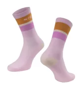 ponožky FORCE STRIPE dlouhé, fialové S-M/36-41
