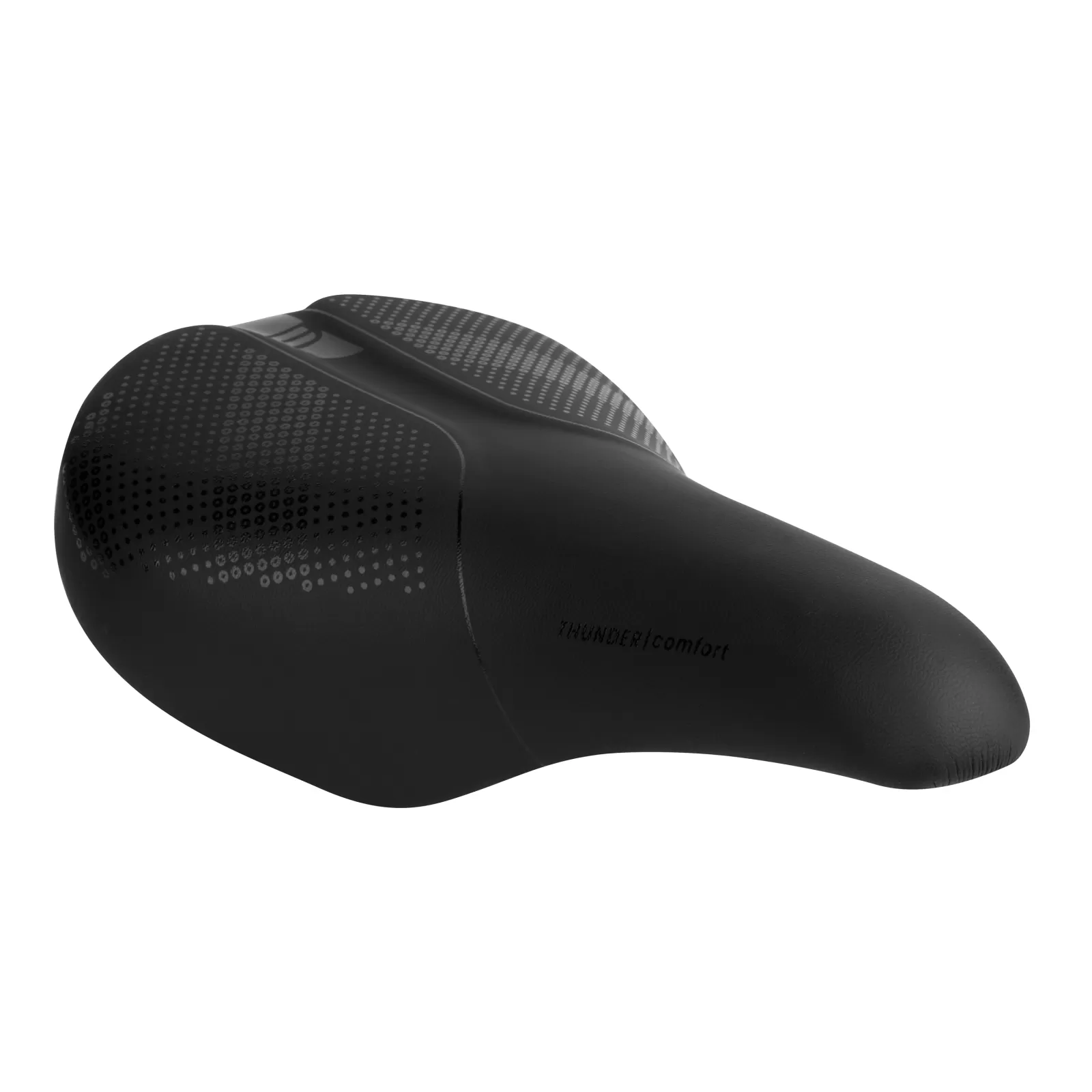 sedlo FORCE COMFORT THUNDER dámské, černé