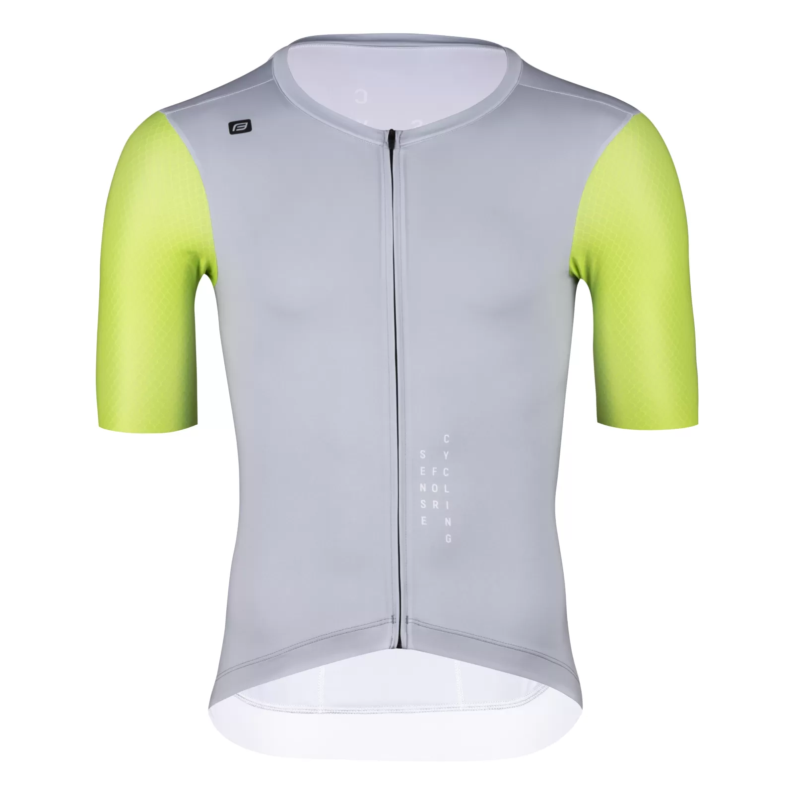 dres FORCE LIMIT kr. rukáv, šedo-limetkový M