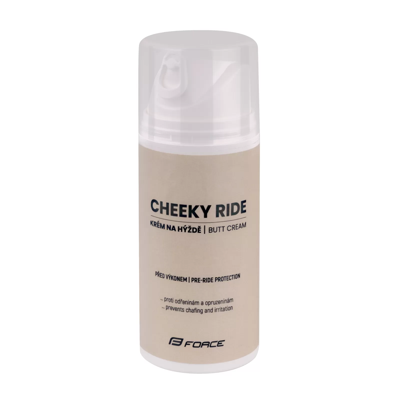krém na hýždě FORCE CHEEKY RIDE, tuba 100 ml