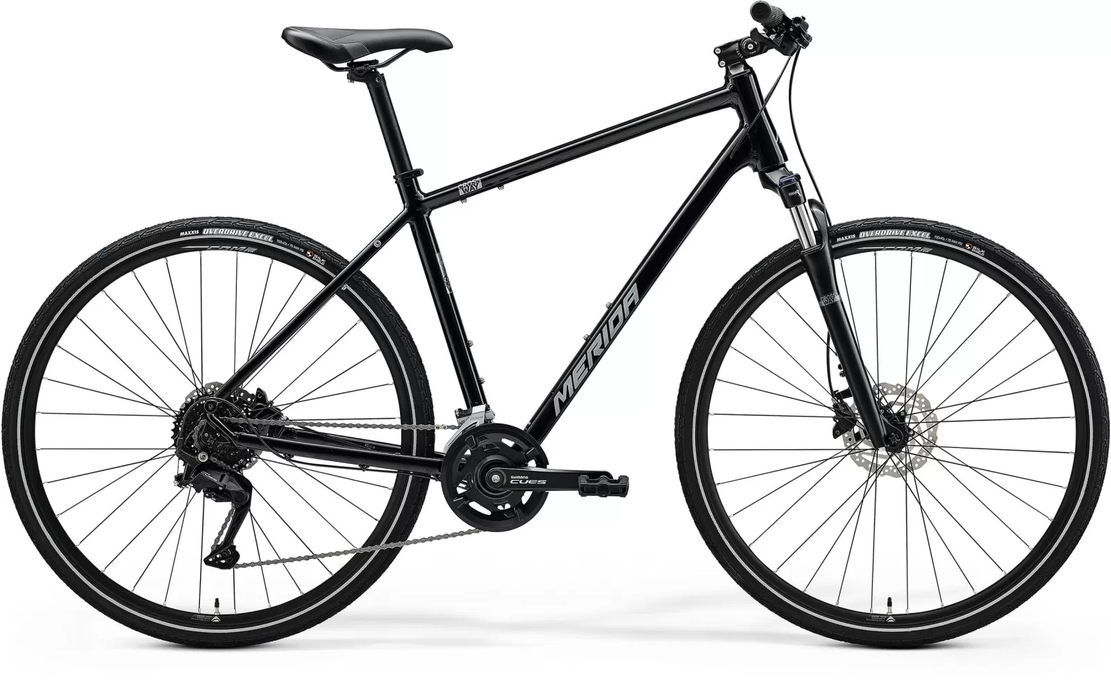 MERIDA CROSSWAY 100 Glossy Black(Silver) XS