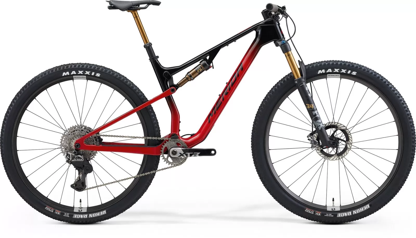 MERIDA NINETY-SIX 9000 III2 Black/Dark Race Red(Black) L