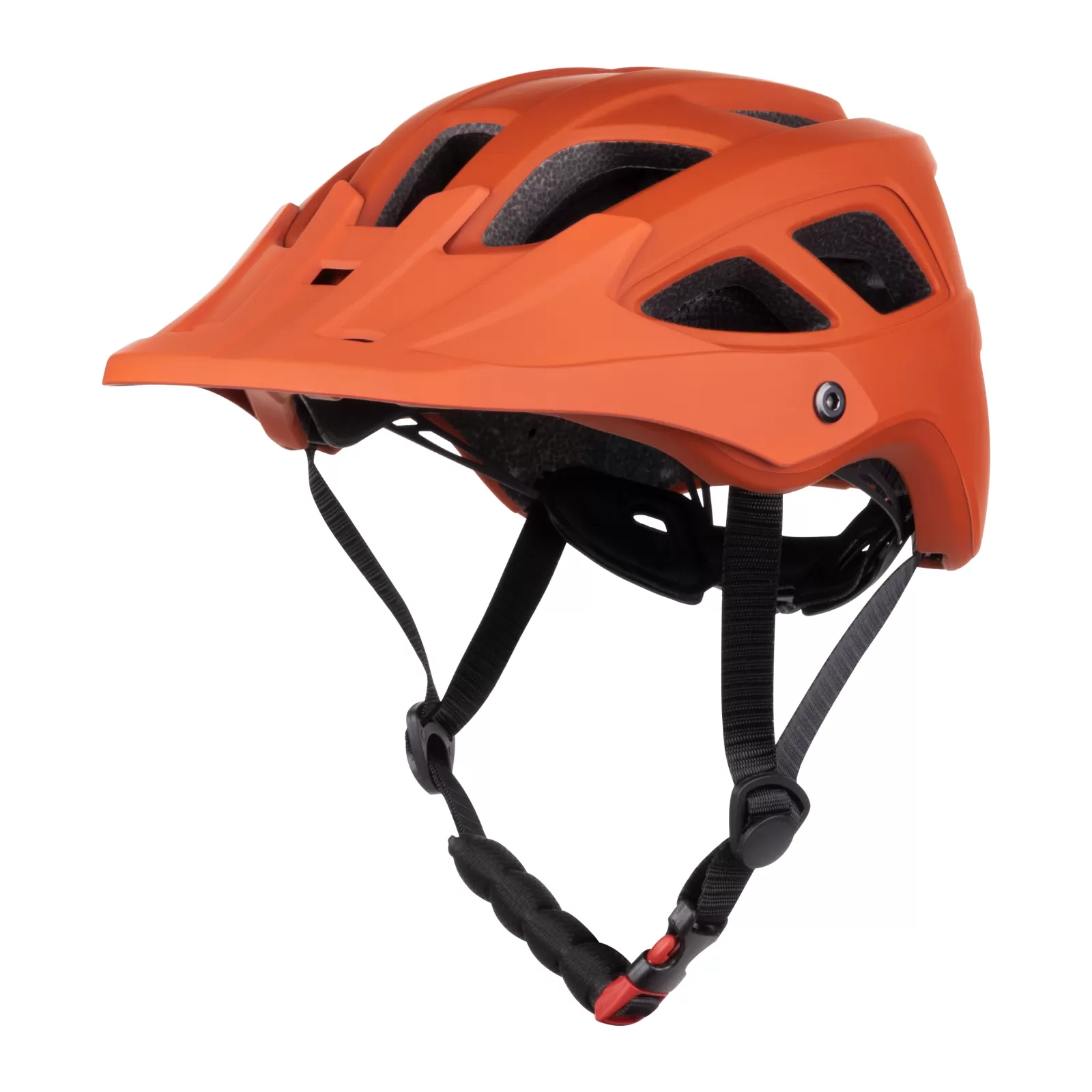 přilba FORCE IBEX MTB, oranžová, matná L-XL