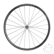 kola gravel MICHE GRAFF XL XDR 25 plášťová, Alloy