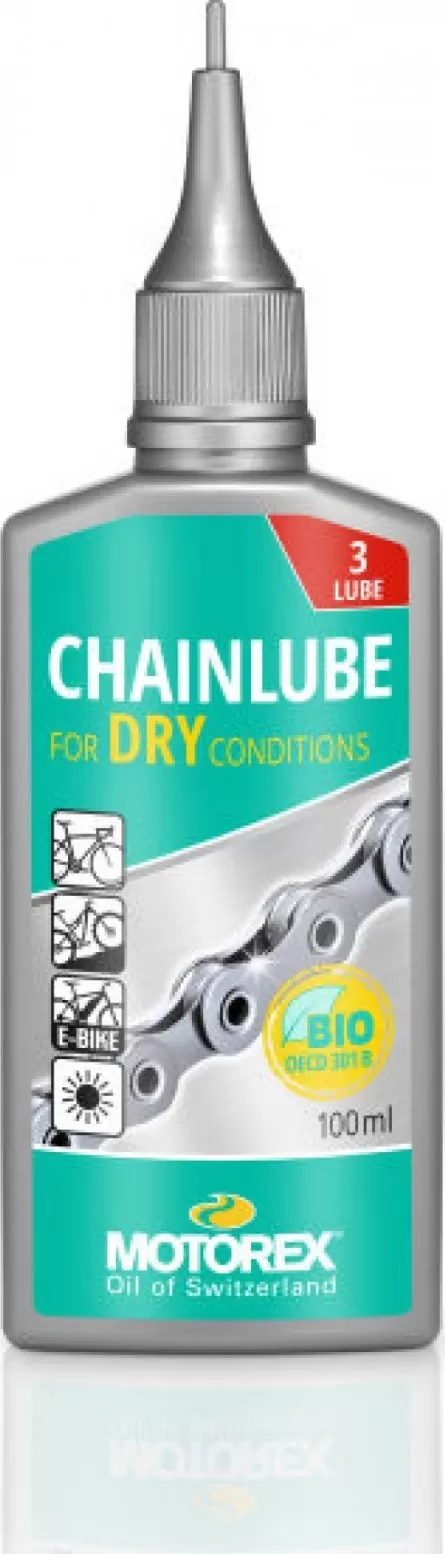 MOTOREX mazivo na řetěz CHAINLUBE FOR DRY CONDITIONS 100 ml