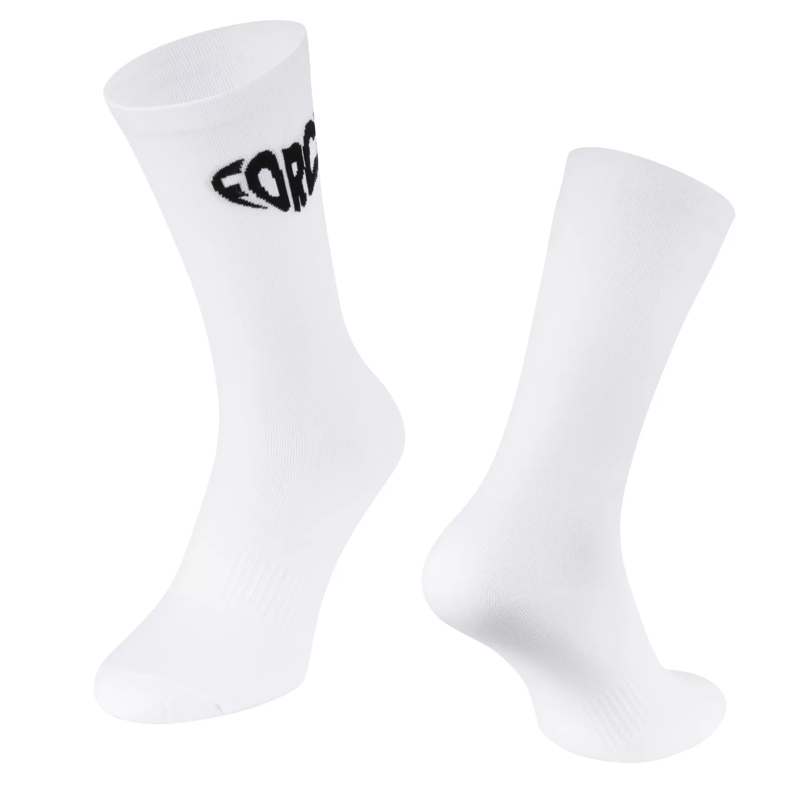 ponožky FORCE IN HEART dlouhé, bílé L-XL/42-46