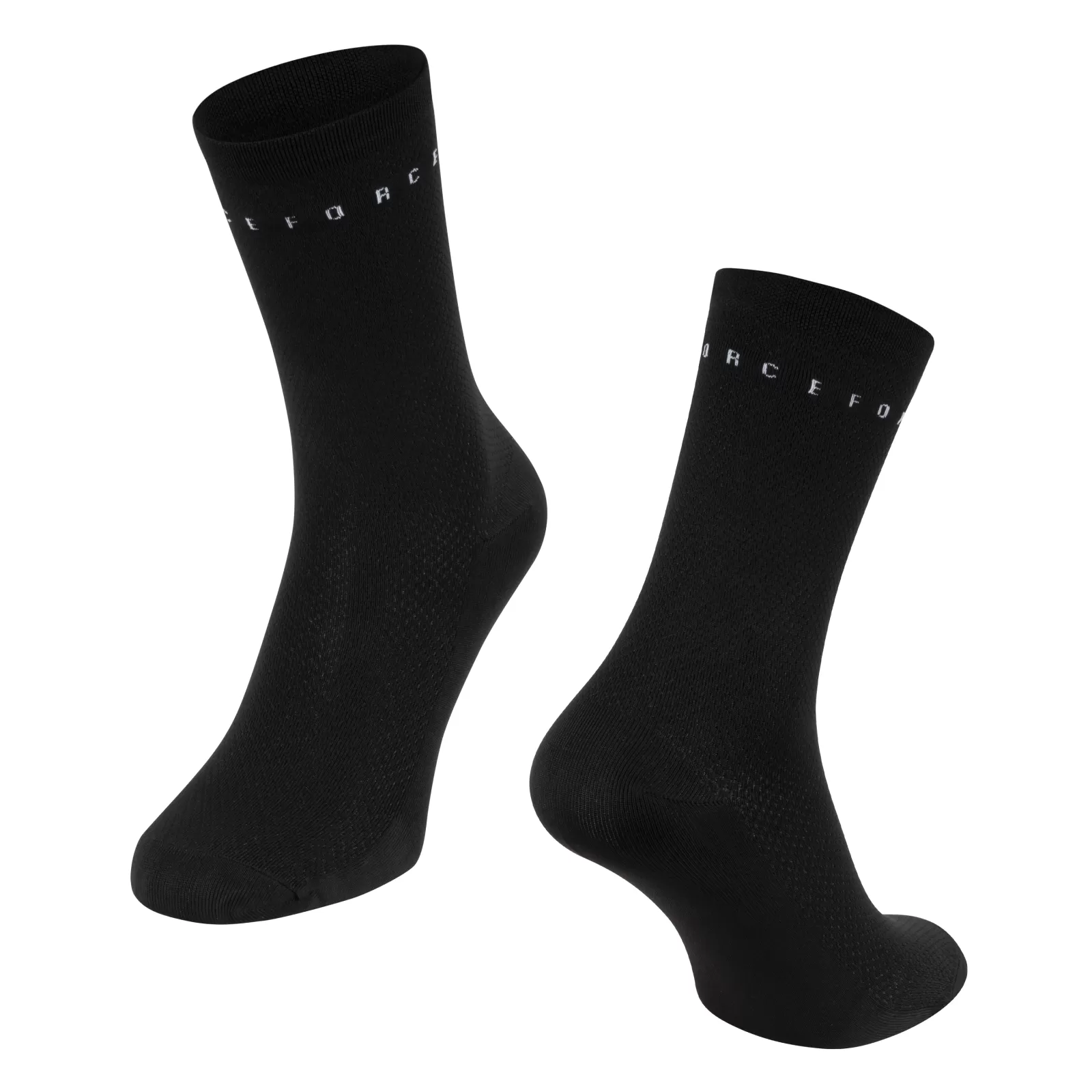 ponožky FORCE SMACK, černé S-M/36-41