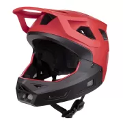 přilba FORCE DROP downhill, červeno-černá L-XL