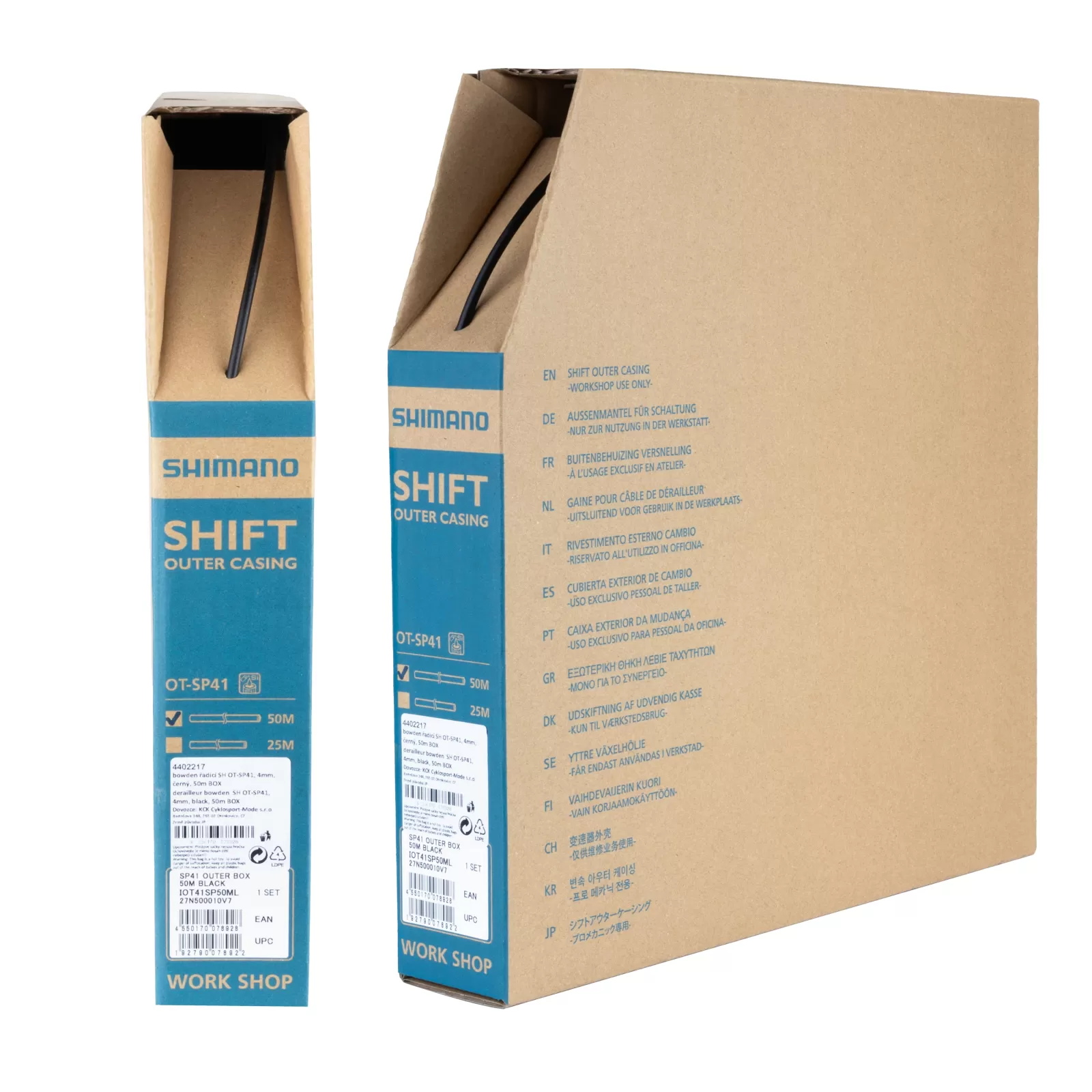 bowden řadící SH OT-SP41, 4mm, černý, 50m BOX SHIMANO