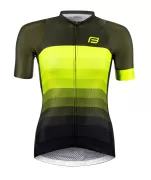 dres F ASCENT UNI kr. rukáv, zeleno-fluo L