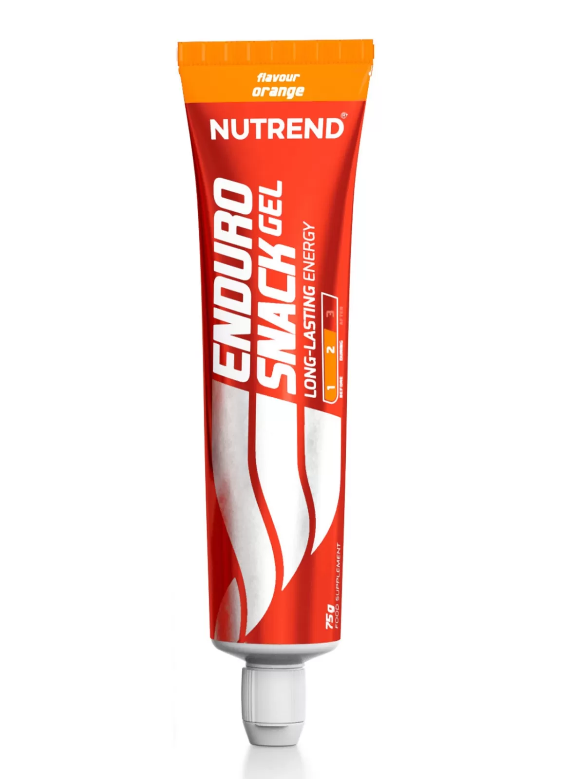 Endurosnack gel, tuba, 75 g pomeranč II. jakost NUTREND