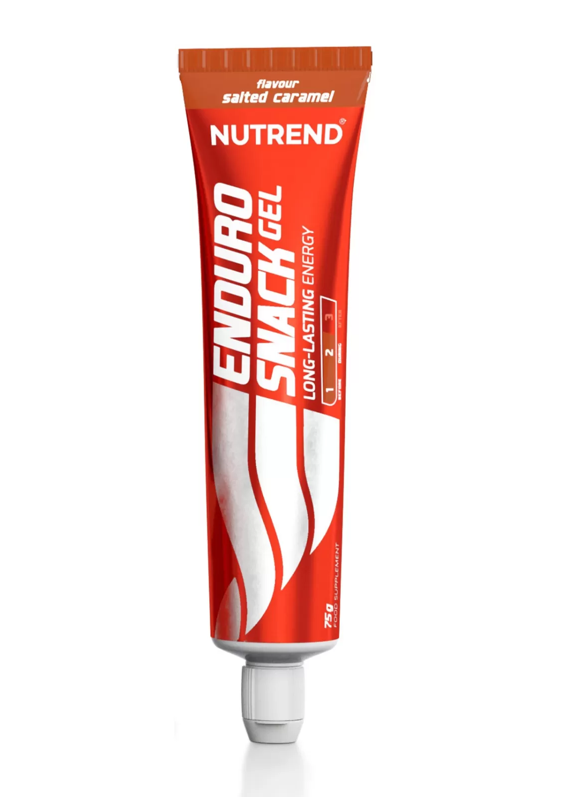 Endurosnack gel, tuba, 75 g slaný karamel - II. jakost NUTREND