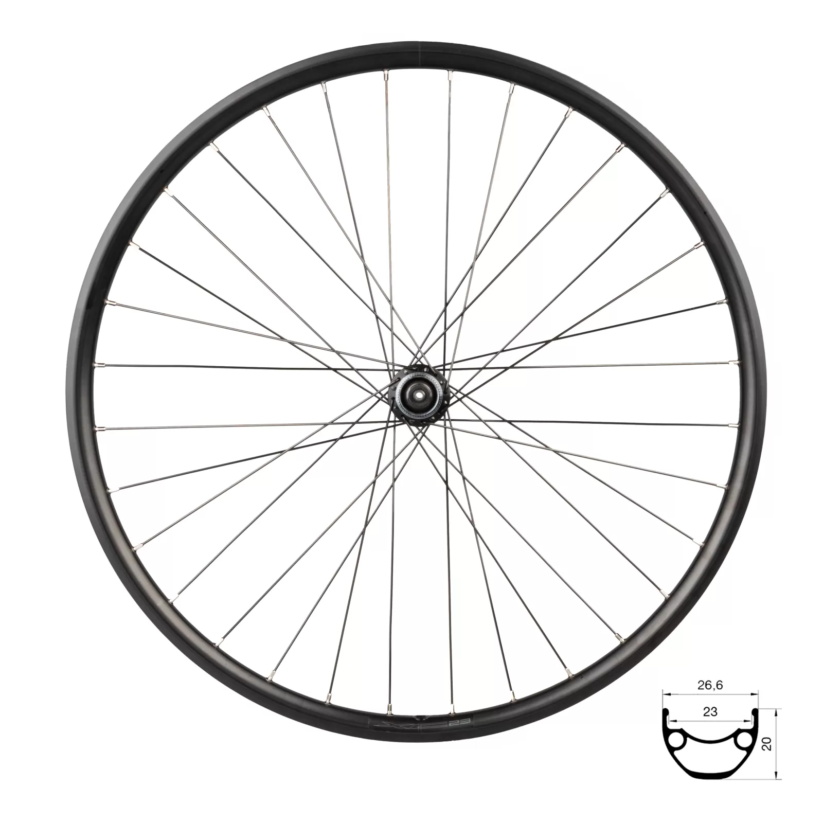 kolo přední FORCE XC DISC 584x23 TX505-CL 32d