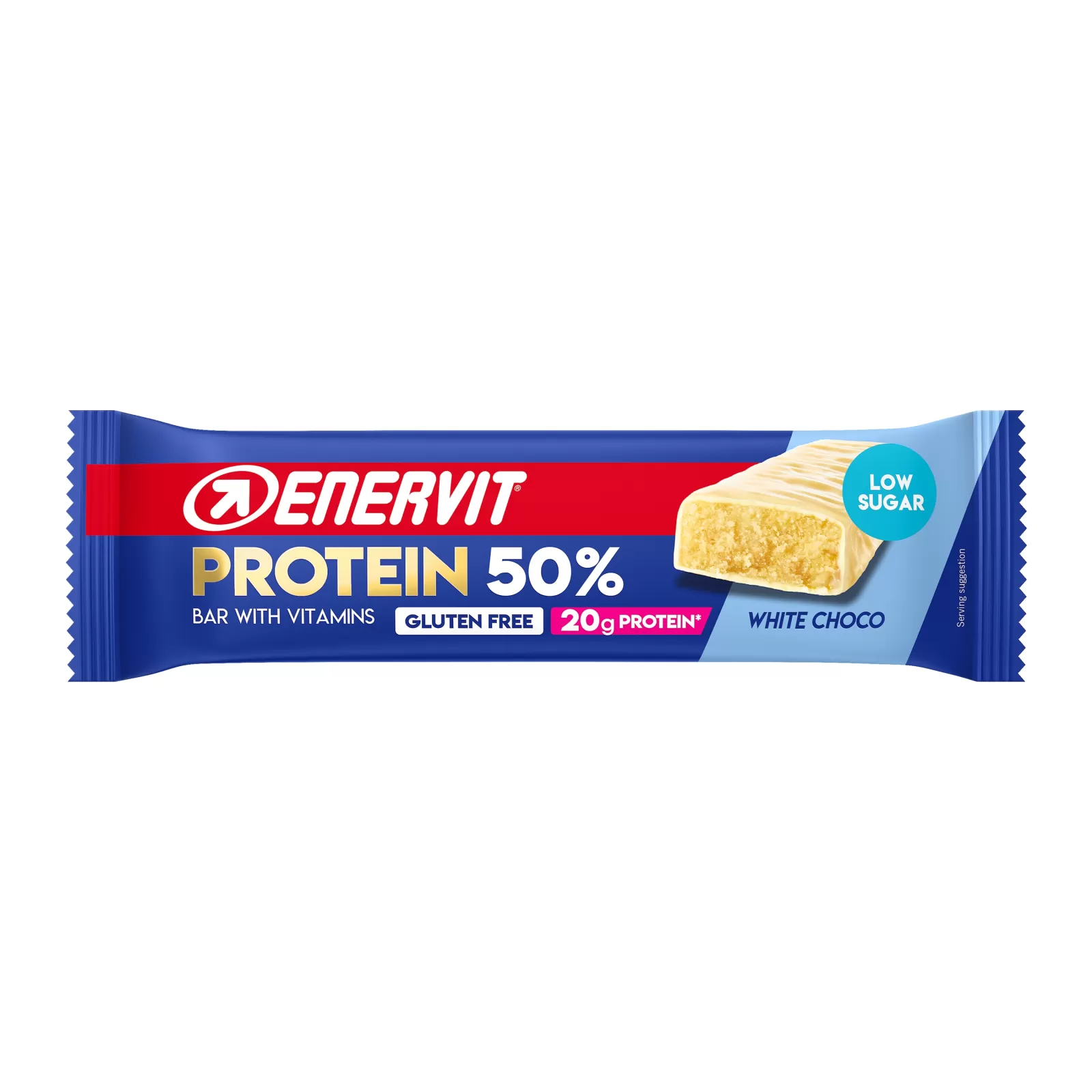 Protein Bar 50%, tyčinka, 40 g bílá čokoláda ENERVIT