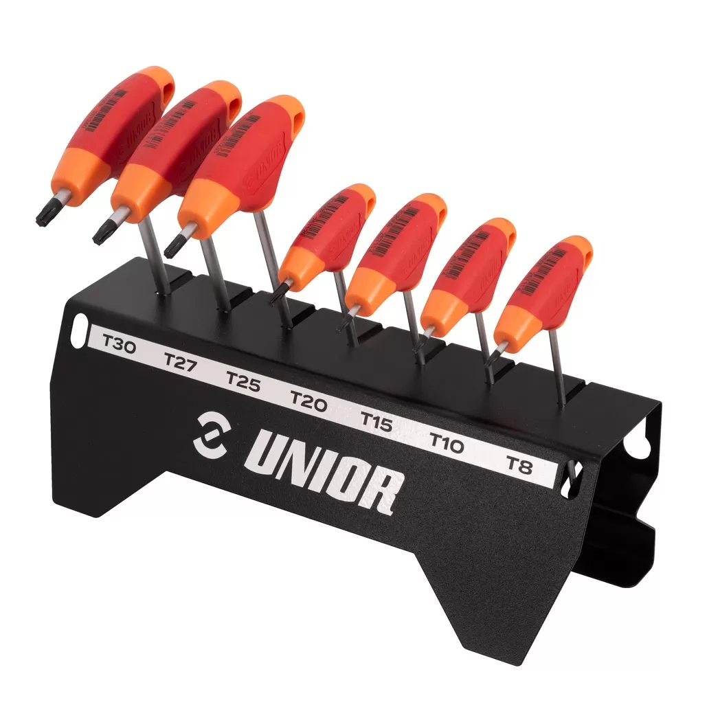 sada 7 klíčů torx UNIOR 8-30 s rukojetí