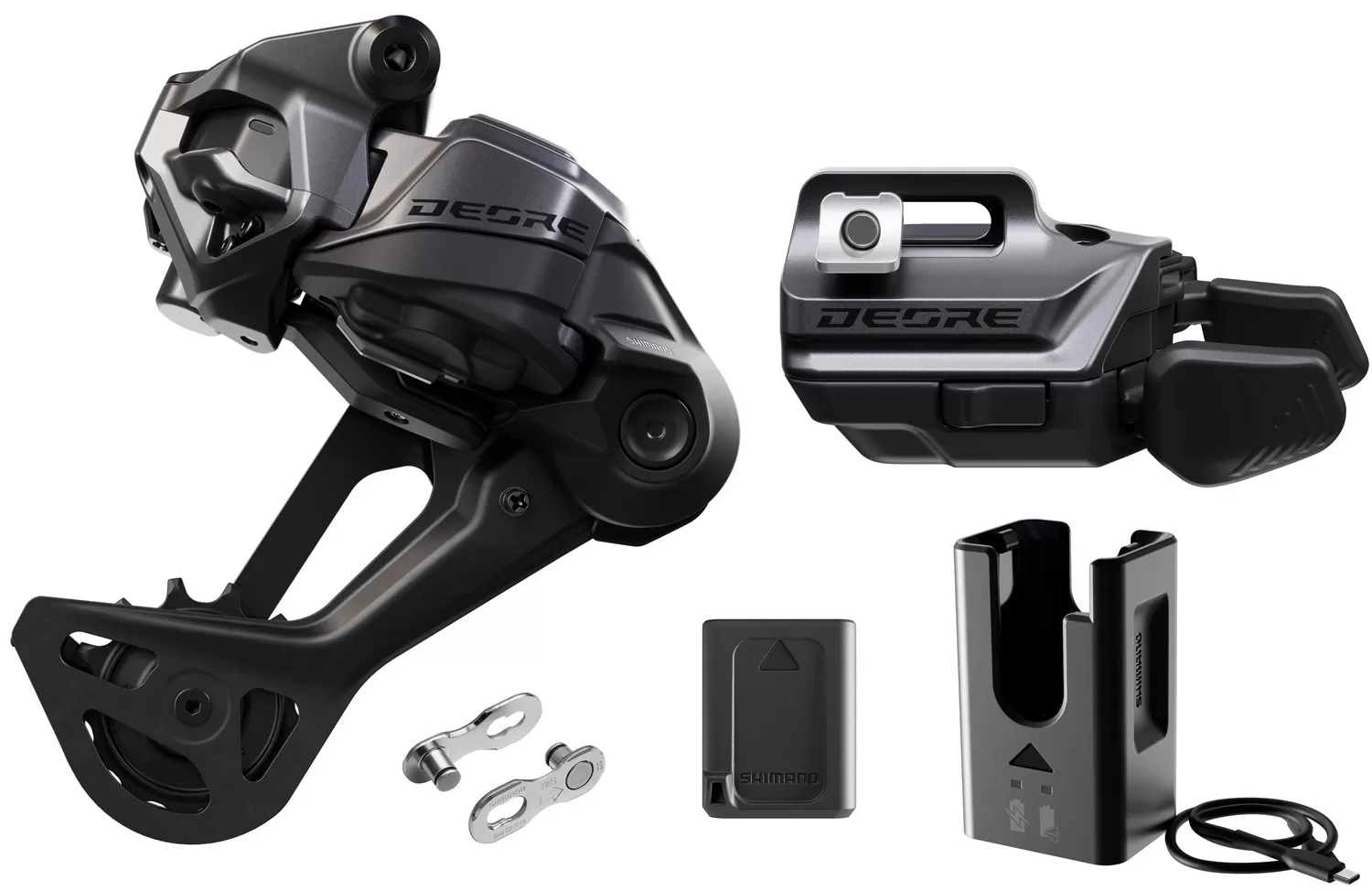 Sada pro upgrade pohonu Shimano DEORE Di2 M6250-SGS 12 rychlostí I-Spec EV