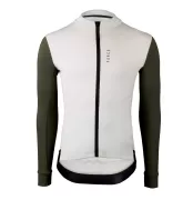 dres FORCE ENDLESS dlouhý rukáv, béžovo-zelený XS