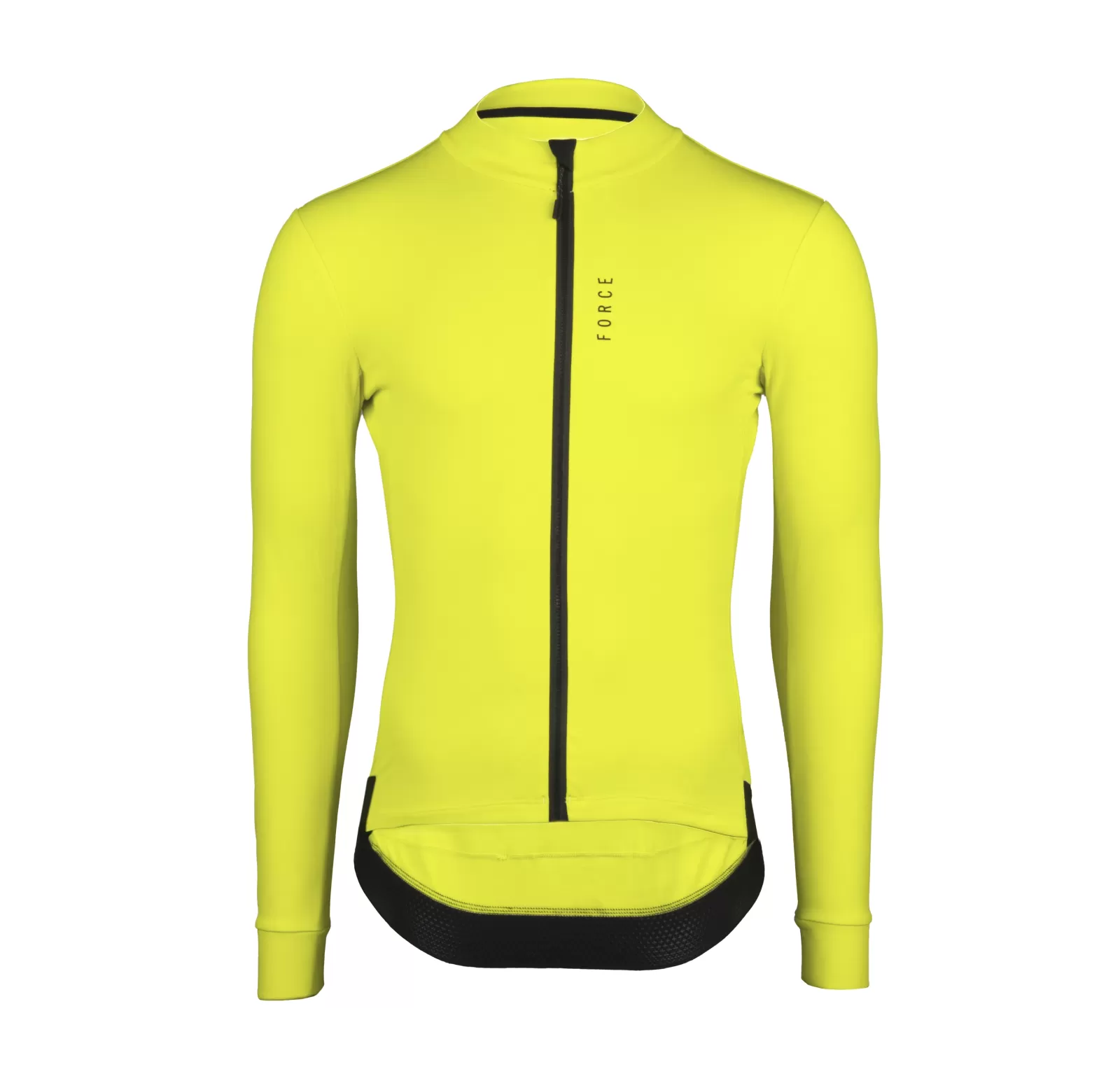 dres FORCE ENDLESS dlouhý rukáv, fluo XS