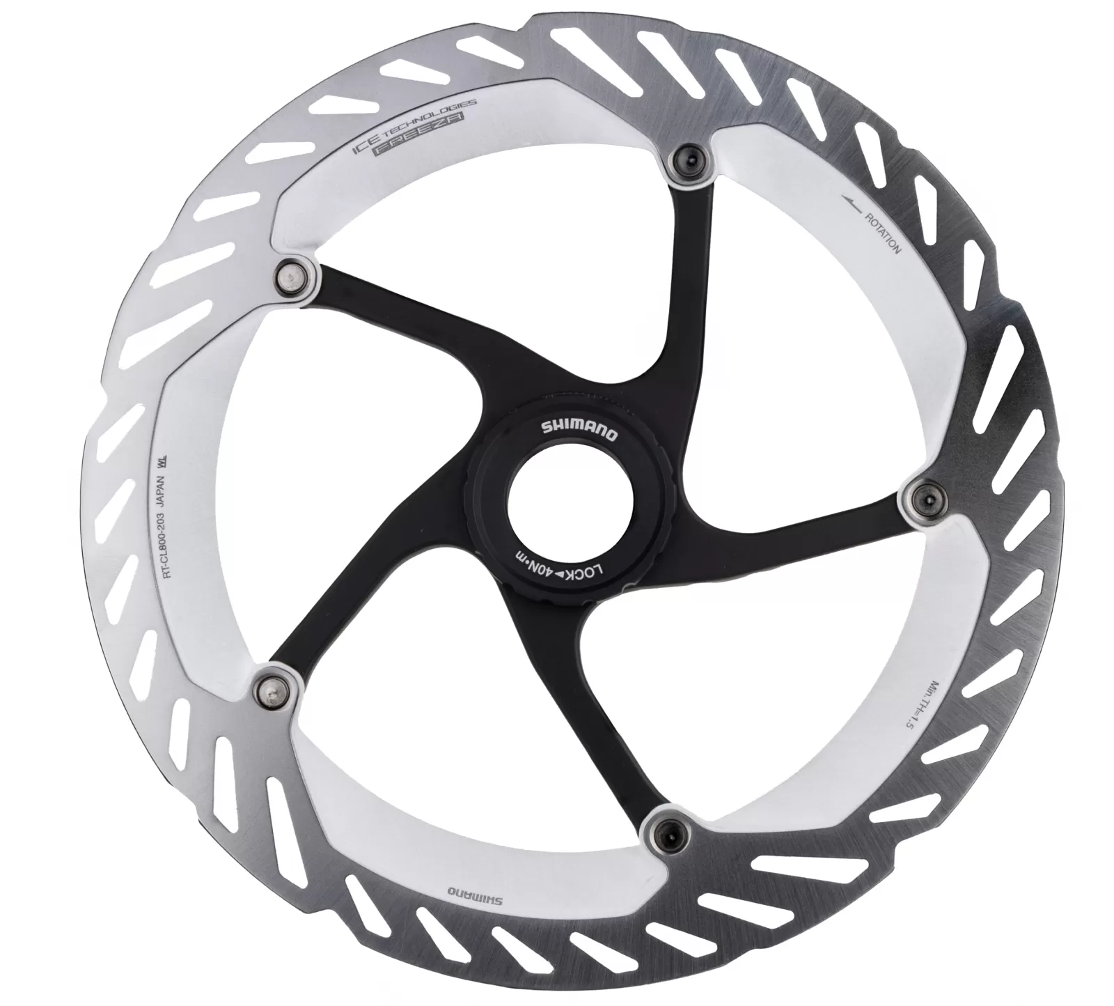 kotouč brzdový SH RTCL800 CENTER LOCK 203 mm SHIMANO
