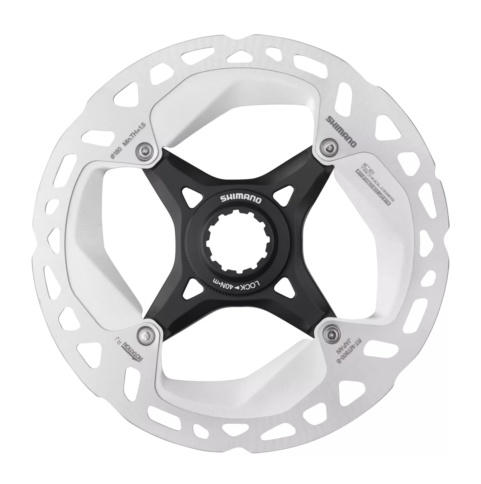 kotouč brzdový SH RTMT800 CENTER LOCK 160 mm SHIMANO