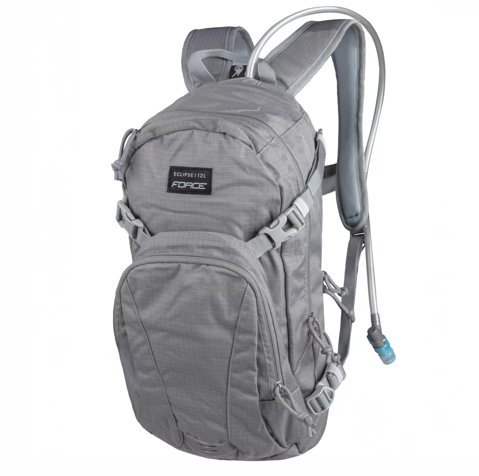 batoh FORCE ECLIPSE 12 l +2l rezervoár, šedý