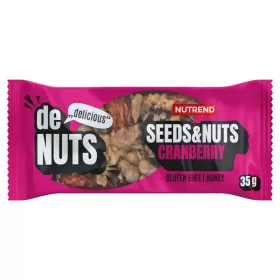 Denuts Seeds and Nuts, 35 g brusinka II. jakost