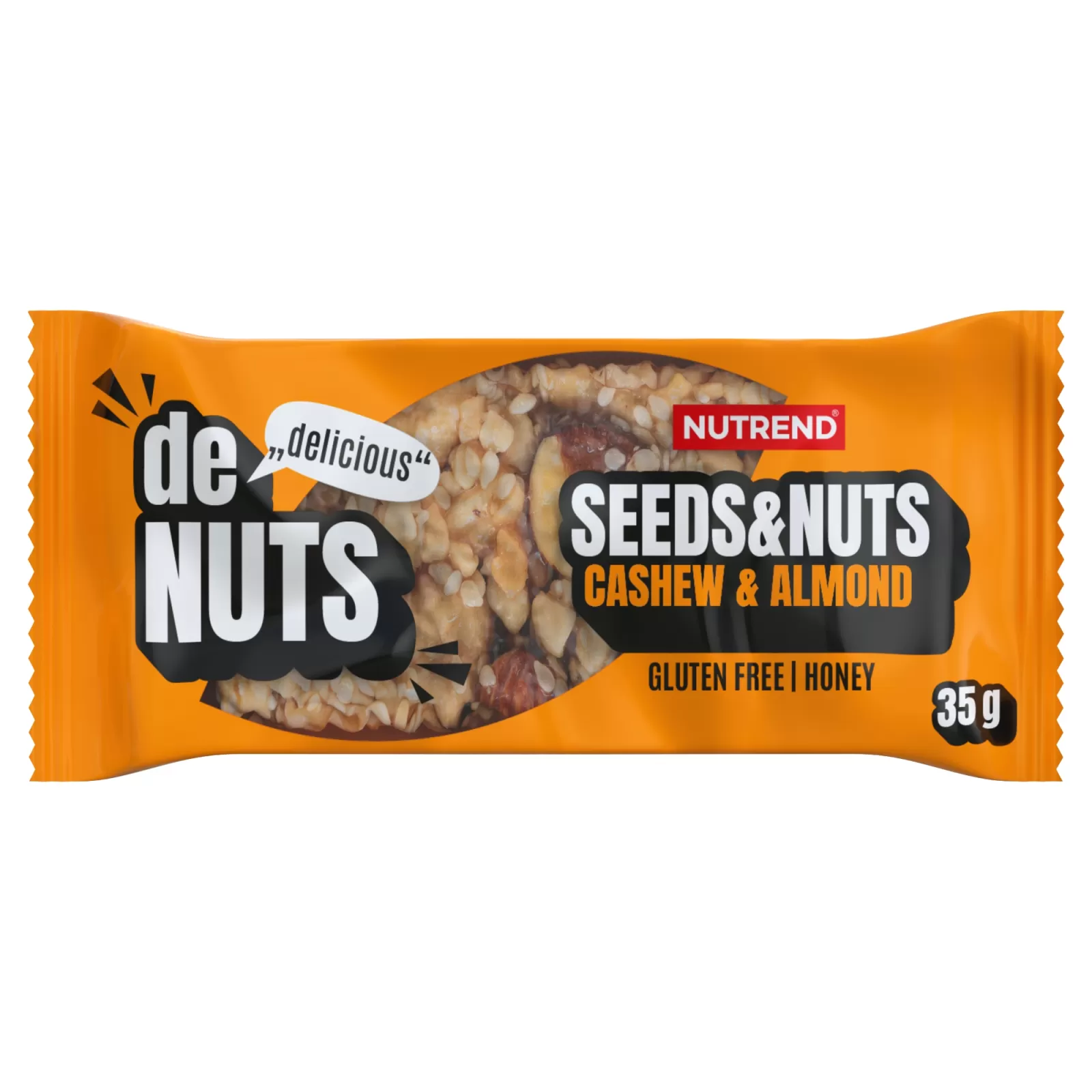 Denuts Seeds and Nuts, 35 g kešu a mandle II. jak NUTREND