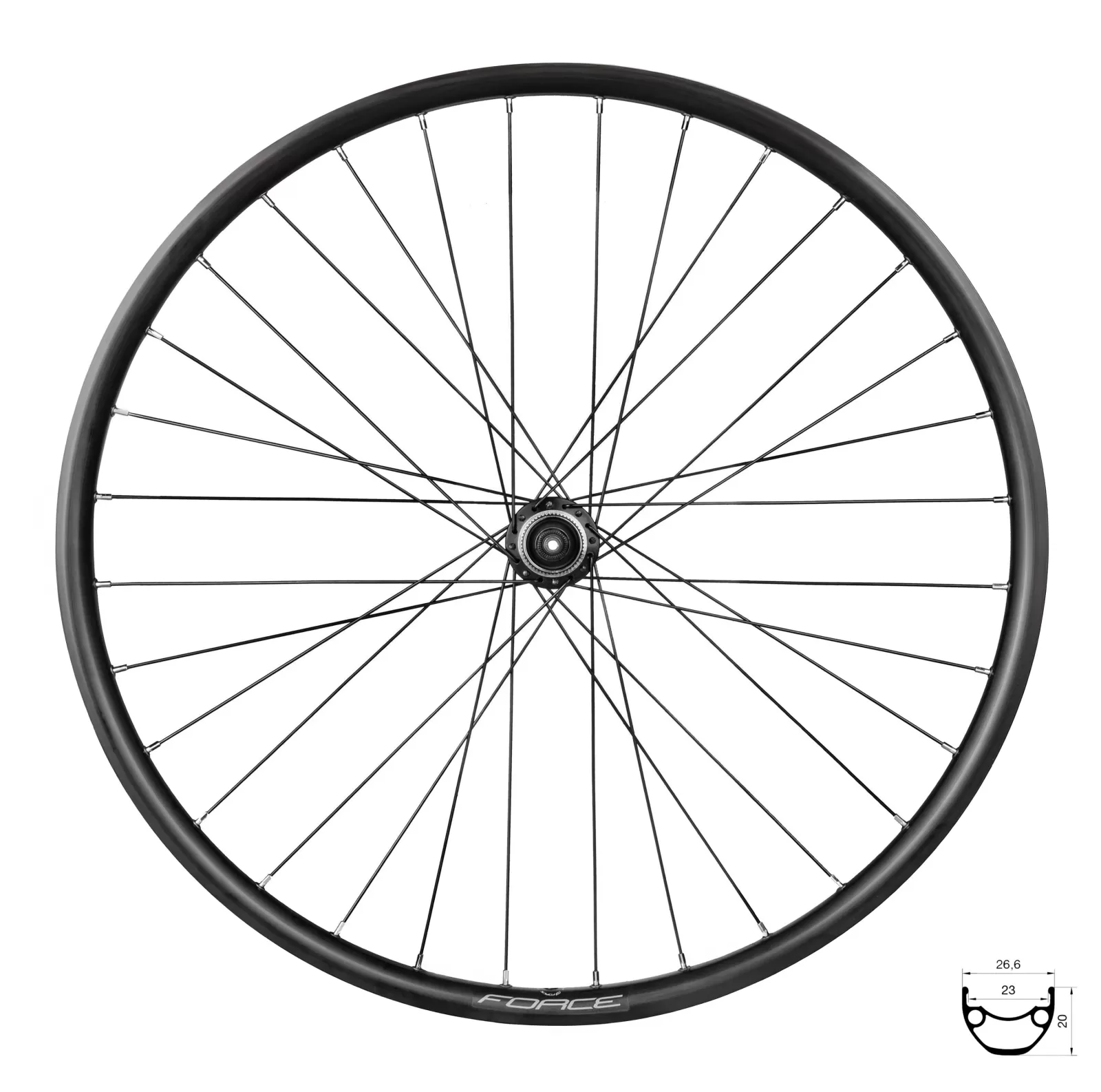 kolo přední FORCE XC DISC 559x23 HBM475 6d 36d