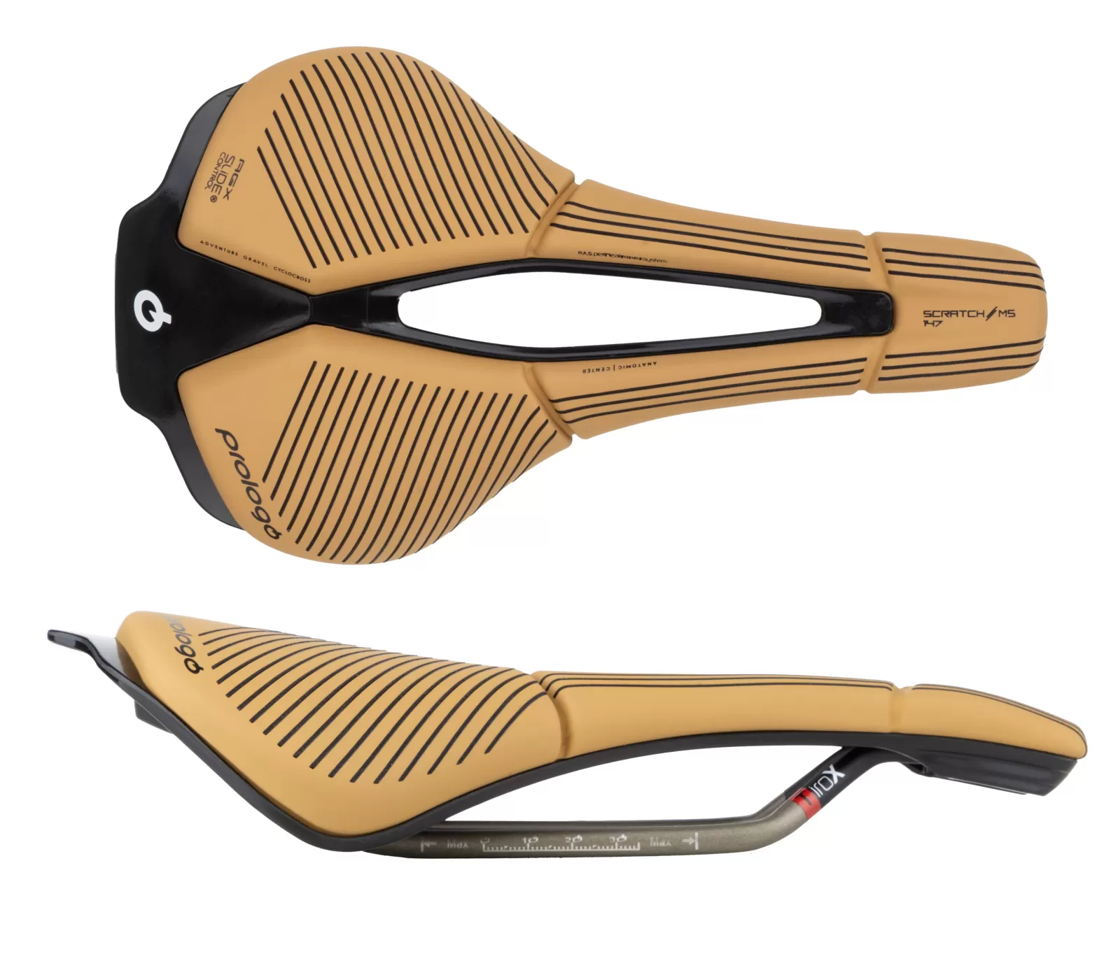 sedlo P SCRATCH M5 PAS TiROX AGX SC 147,hnědé PROLOGO