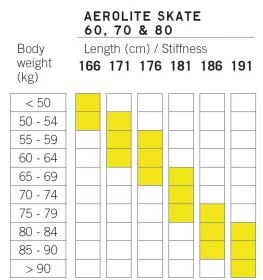 Fischer Aerolite Skate 60 + Control Skate