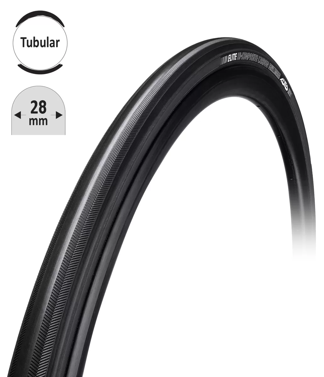 galuska TUFO ELITE HiCC carbon 28 črn-črn 28"/28mm