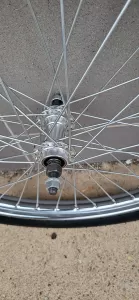 Kolo náhradní kompletní k dvoukoláku,káře,vozík 23x2 ,2 1/4-19