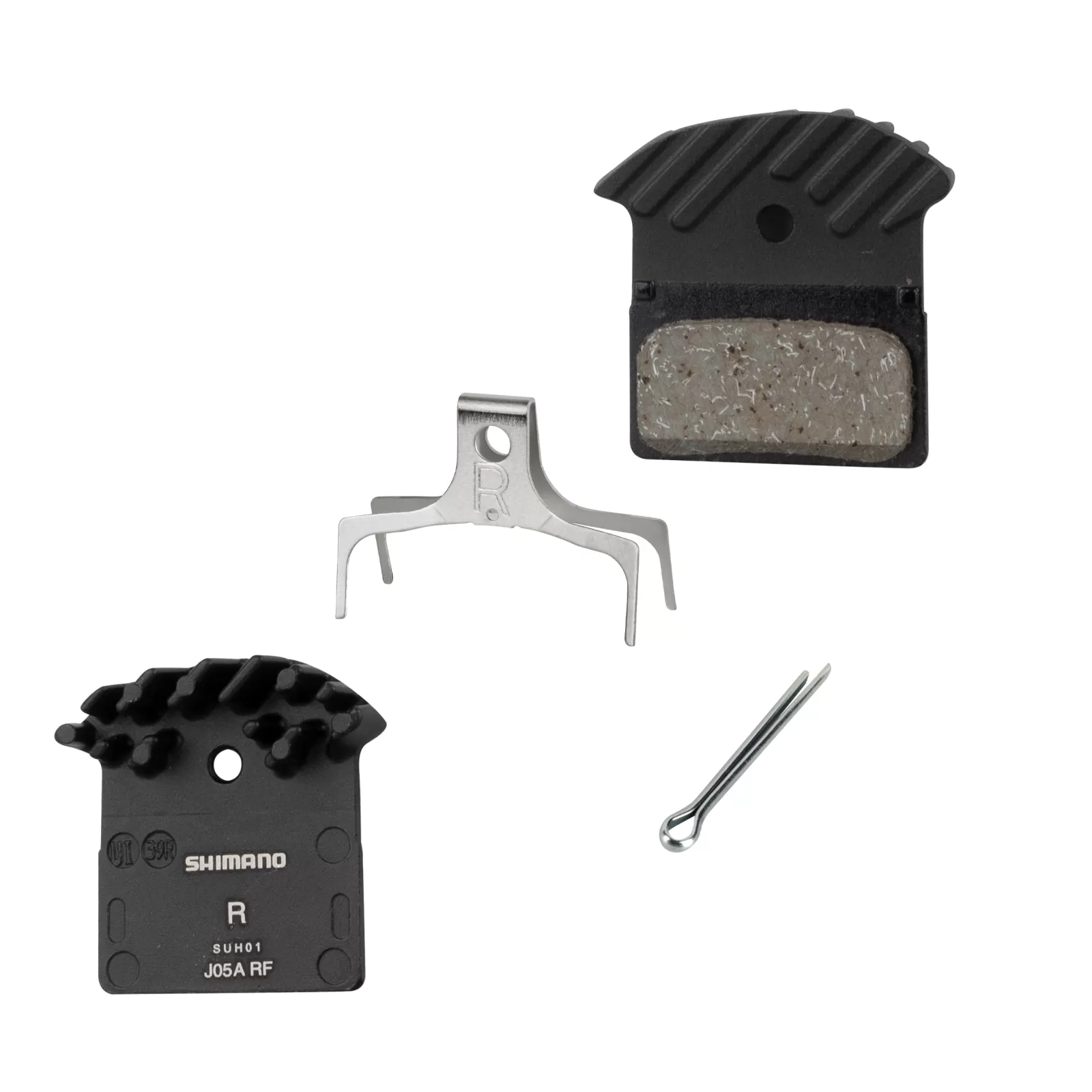 destičky brzd SH J05A polymer, BOX 25 párů SHIMANO