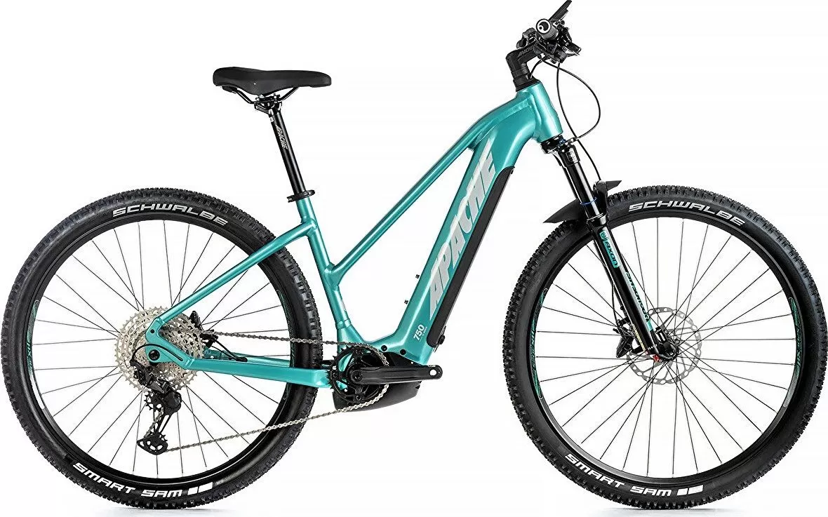 Apache Hupahu 2 Bosch Lady CX 750 Wh 29" tyrkysové