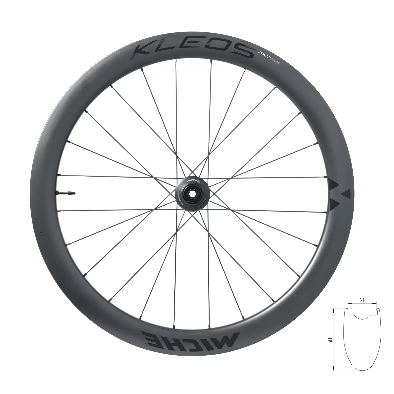 kola silniční MICHE KLEOS RD 50 DISC SH plášť. OEM