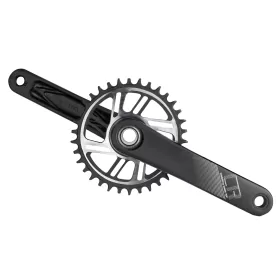 kliky CR11 BOOST Al 34z s osou 175mm, černé