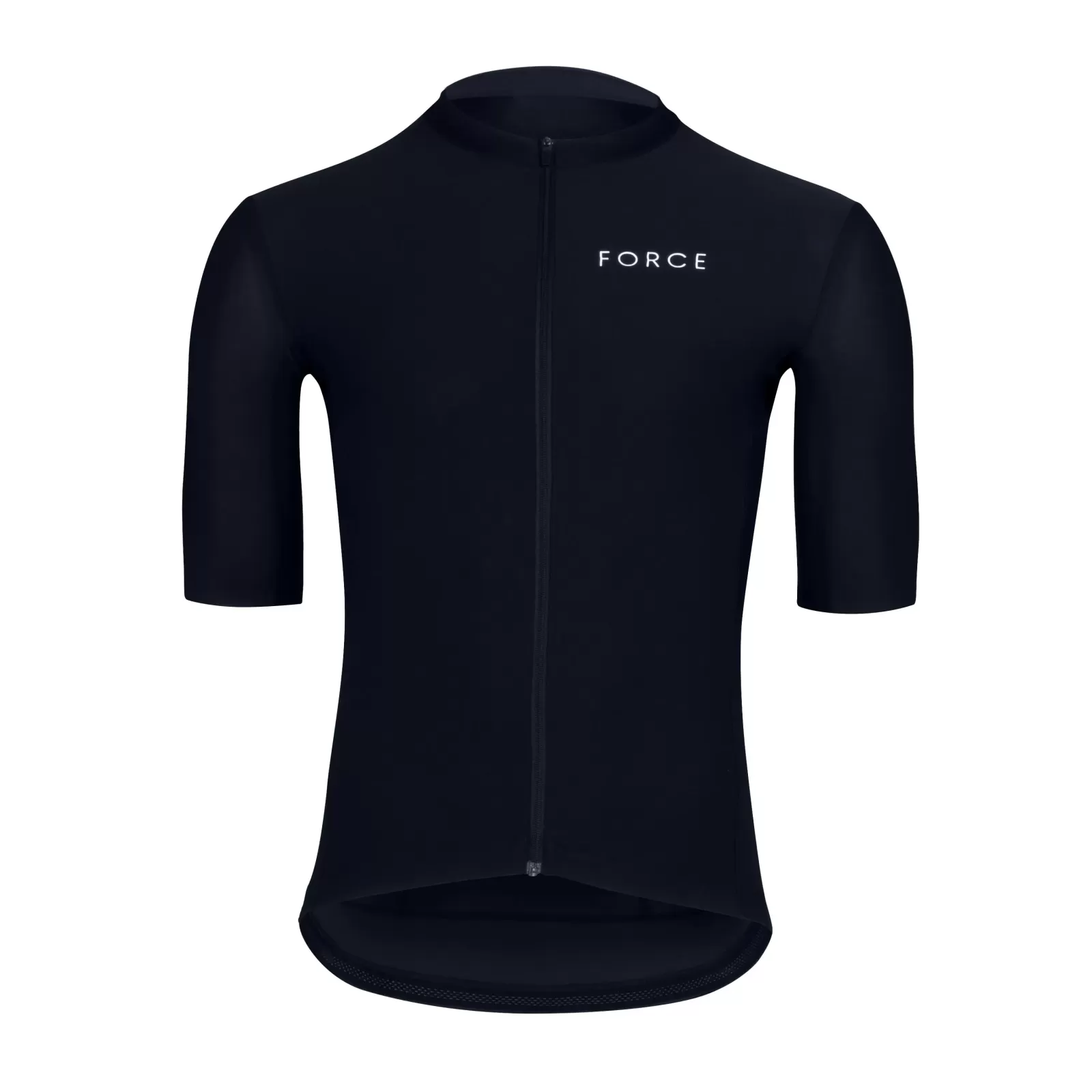 dres FORCE ICON kr. rukáv, černý XS
