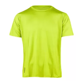 dres FORCE MTB MOUNT krátký rukáv, limetkový XS